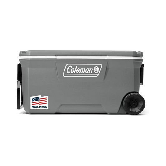 Coleman Classic Series Insulated Portable Rolling Cooler with Wheels