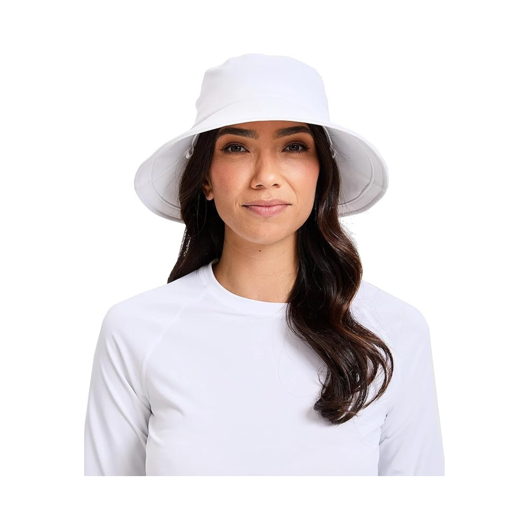 Solbari Women's Wide Brim Swim Sun Hat UPF 50+