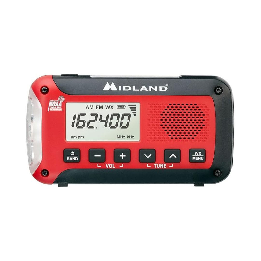 Midland ER50 Emergency Radio with Weather Alert and Flashlight