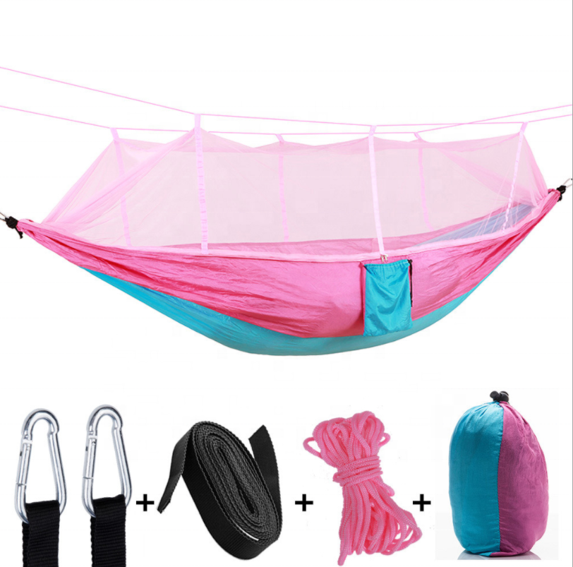 Camping Hammock With Mosquito Net