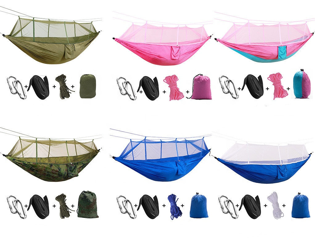 Camping Hammock With Mosquito Net