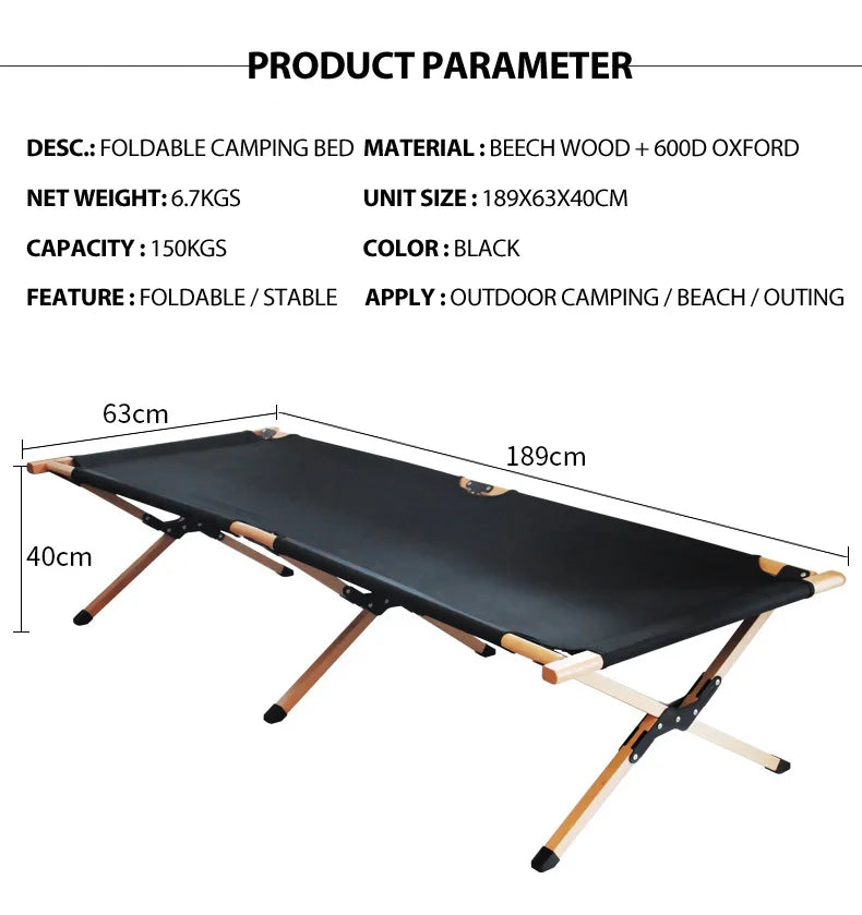 Outdoor Portable Leisure Cot