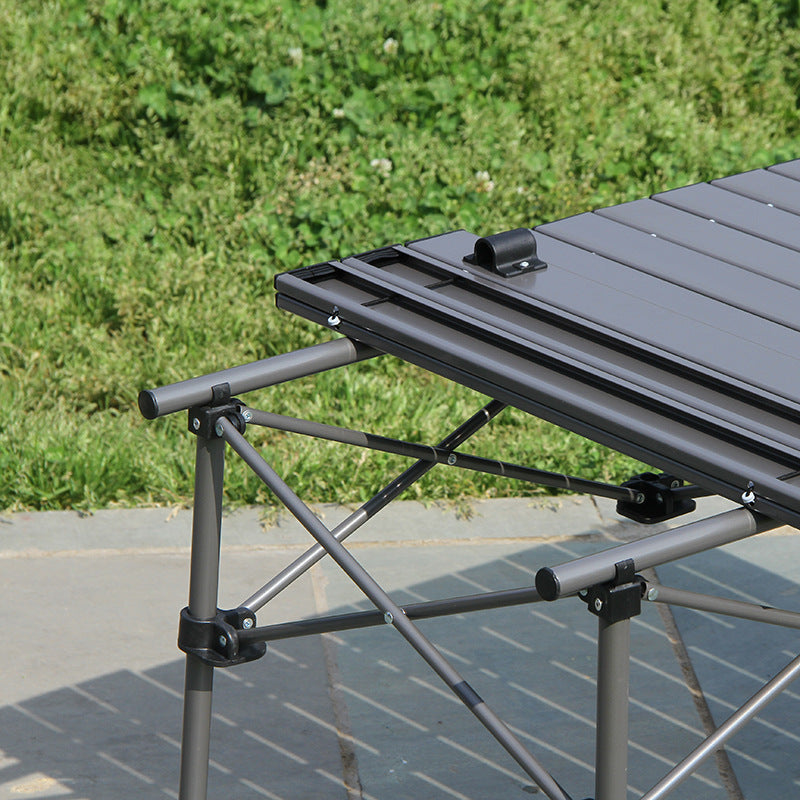 5 in 1 Foldable Camping Aluminum Table and Chair Set