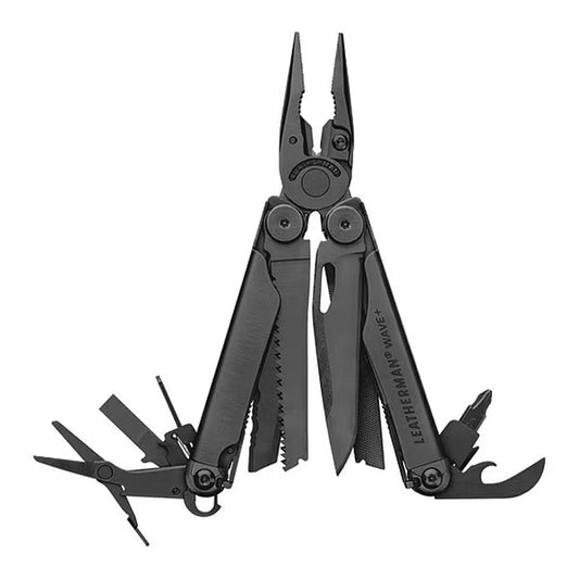 Leatherman Wave+: 18-in-1 Multi-tool for DIY & EDC (Black)