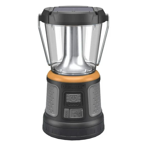 Duracell - 2000 lumens LED flashlight with 360° and 180° illumination for camping